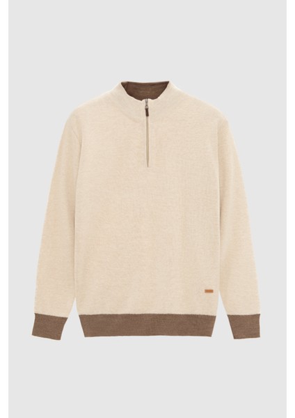 Ds Damat Regular Fit Bej Kazak indirimleri