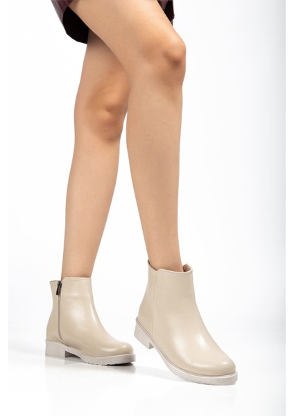 ZRİN165-204 Premium Bej Yanki Günlük Kadın Bot modelleri