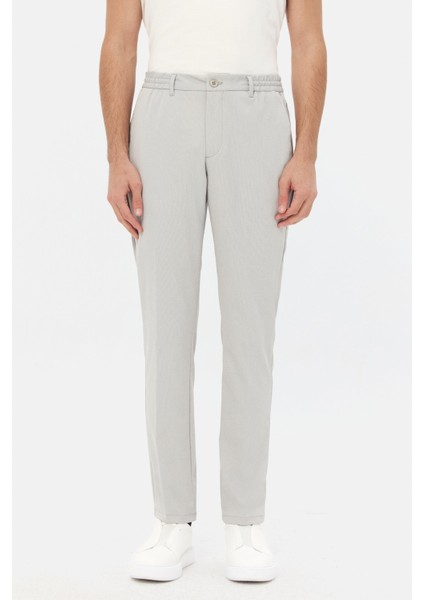 Ds Damat Relaxed Fit Gri Düz Jogger Pantolon