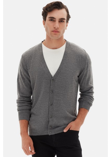 Ds Damat Regular Fit Gri Hirka