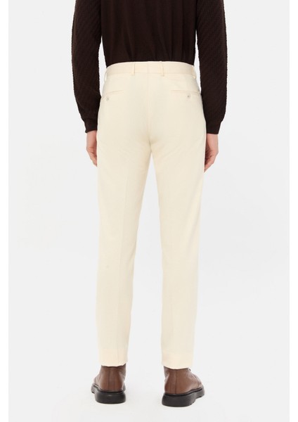 Ds Damat Regular Fit Ekru Çizgili Jogger Pantolon modelleri