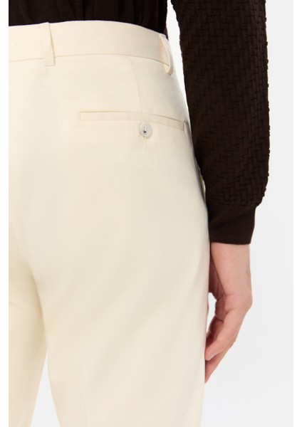 Ds Damat Regular Fit Ekru Çizgili Jogger Pantolon fırsatları