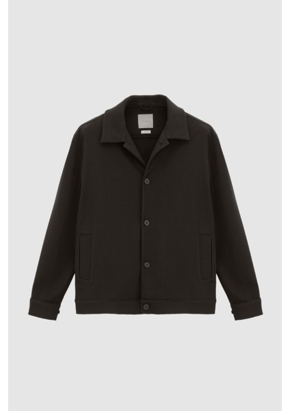 Relaxed Fit Kahverengi Örme Gömlek Ceket indirimleri