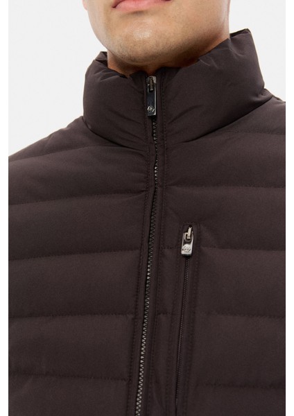 Ds Damat Regular Fit Kahverengi Düz Yelek Mont fiyatları