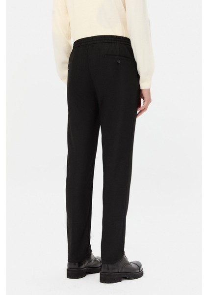 Ds Damat Regular Fit Siyah Gabardin Jogger Pantolon modelleri