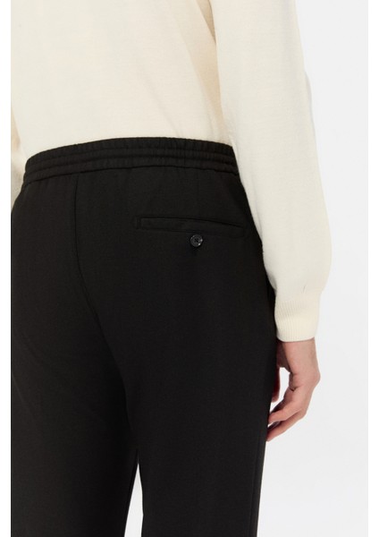 Ds Damat Regular Fit Siyah Gabardin Jogger Pantolon fırsatları