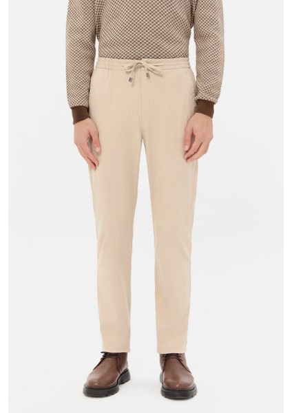 Ds Damat Relaxed Fit Taş Gabardin Jogger Pantolon