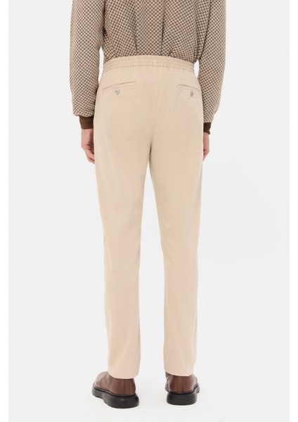 Ds Damat Relaxed Fit Taş Gabardin Jogger Pantolon modelleri