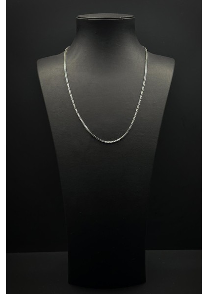 925 Ayar Gümüş Italyan Model Gümüş Renk Erkek Bileklik/kolye Set FRJ12600-3600-A fiyatları