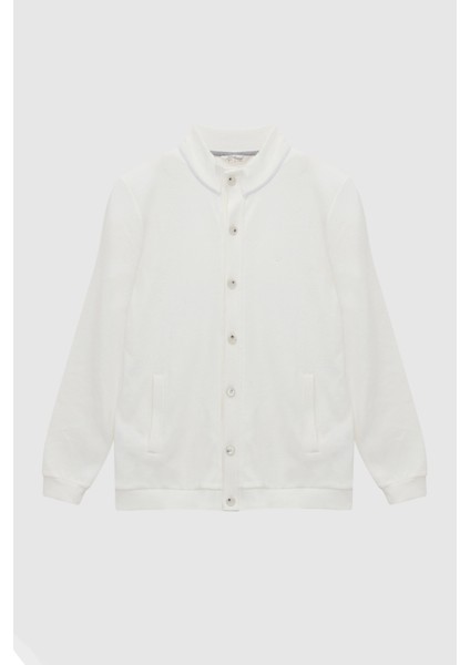 Ds Damat Regular Fit Ekru Düz Örgü Hirka indirimleri