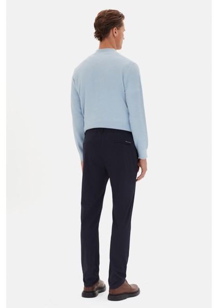 Ds Damat Relaxed Fit Lacivert Düz Jogger Pantolon fırsatları