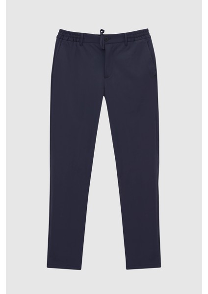 Ds Damat Relaxed Fit Lacivert Düz Jogger Pantolon indirimleri