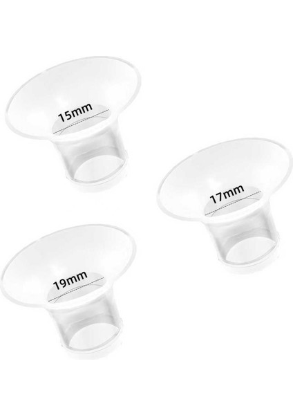 Silikon Başlık Flanş Küçültücü 15-17-19 mm (P8 Pro Uyumlu)