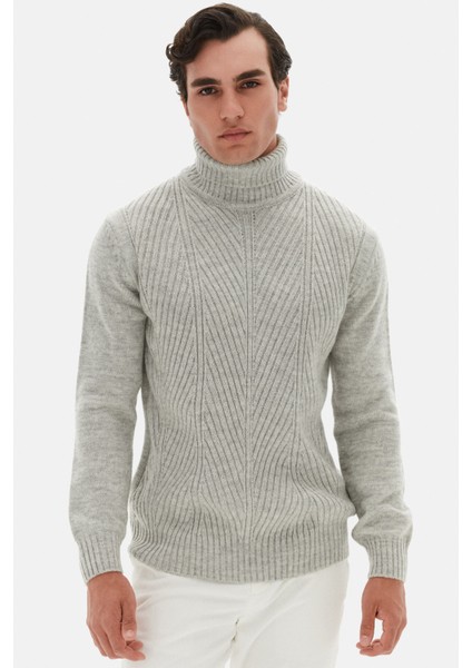 Ds Damat Regular Fit Gri Kazak modelleri