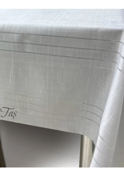 Colber Çizgili Masa Örtüsü Dertsiz 150X210 cm