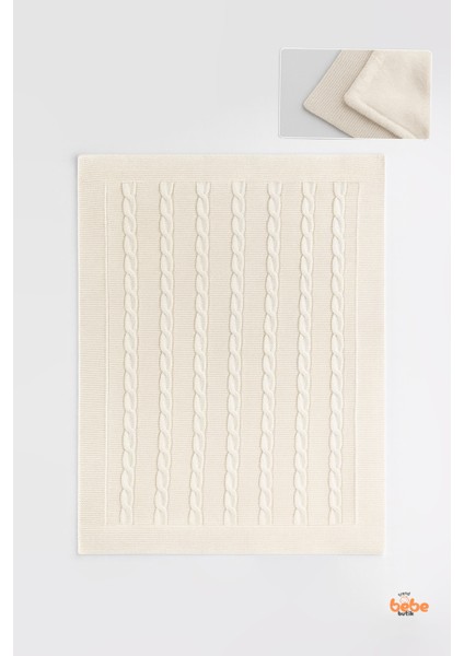 Içi Peluş Polar Triko Örgü Bebek Battaniyesi Kalın,yumuşak,saç Örgü Desenli Polar Bebek Battaniyesi modelleri