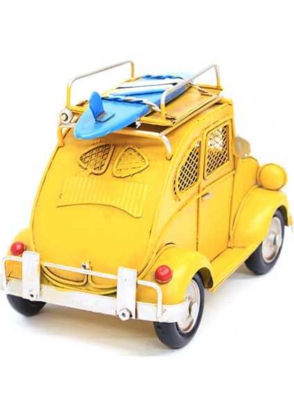 Dekoratif Metal Araba Çerçeveli ve Kumbaralı fırsatları