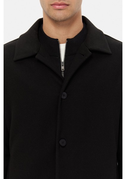 Relaxed Fit Siyah Örme Gömlek Ceket fiyatları