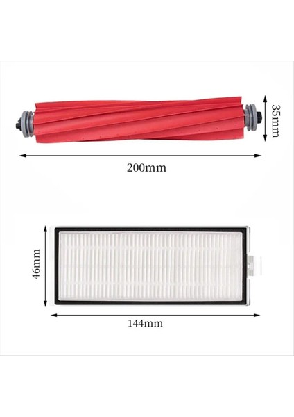 Roborock Q7 Için Q7+ Q7 Max Q7 Max+ Q7 Artı Q7 Max Artı T8 Robot Vakum Süpürge Ana Yan Fırça Hepa Filtre Mop Bezi (Yurt Dışından) modelleri