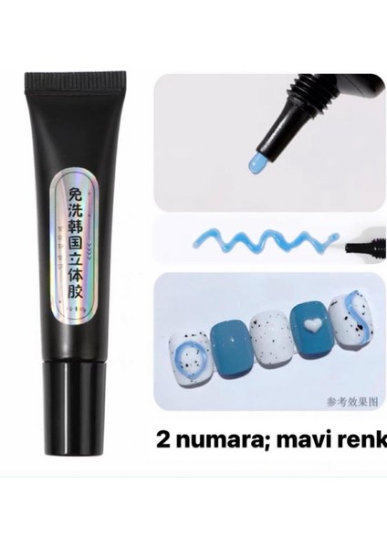 Japon Nendo Gel - Mavi 10GR Tüp