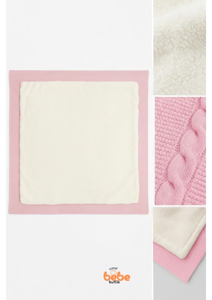 Içi Peluş Polar Triko Örgü Bebek Battaniyesi Kalın,yumuşak,saç Örgü Desenli Polar Bebek Battaniyesi fırsatları