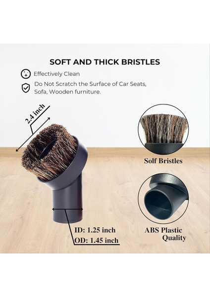 8 Pack Hanehalkı Vakum Temizleme Kiti-1-7/8inch, 1-3/8inch (35MM) ve 1-1/4inch (32MM) Ek ve Aksesuarlara Uyuyor (Yurt Dışından) modelleri