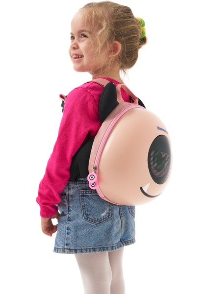 LED Ekranlı Sevimli Canavar Çocuk Sırt Çantası – Işıklı ve Akıllı Tasarım fiyatları