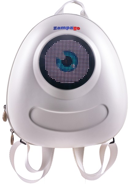 LED Big Eyes Akıllı Çocuk Sırt Çantası – Sert Kasa, USB Şarj Girişli modelleri
