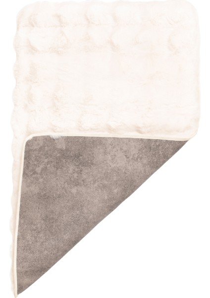 Premium Deri Taban, Yüksek Tüylü Yumuşak,bubble Post Banyo Paspası 2'li 100X60 - 60X50 cm indirimleri