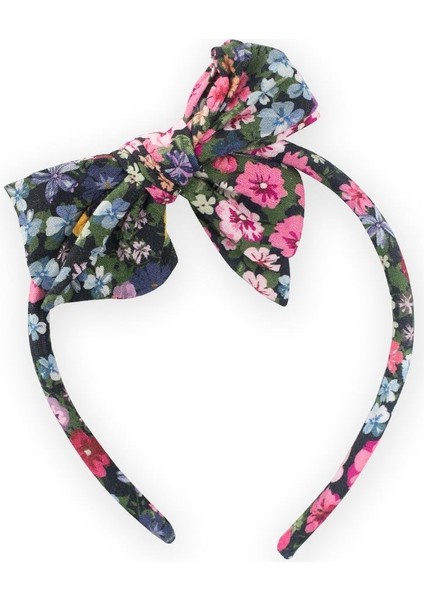 Büyük Fiyoklu Taçlı Siyah Çiçekli