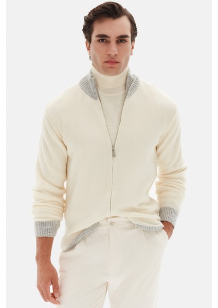 Ds Damat Regular Fit Ekru Melanj Hirka