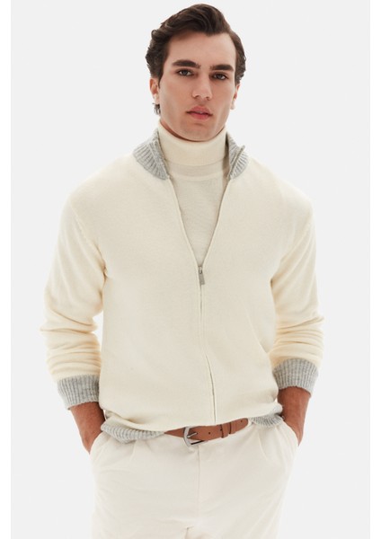 Ds Damat Regular Fit Ekru Melanj Hirka fırsatları