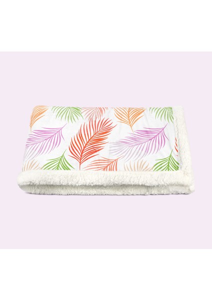 Desenli Sherpa Kalın Tv Battaniyesi modelleri