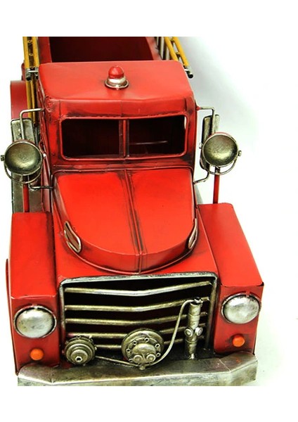 Dekoratif Metal Araba Itfaiye Aracı Saksı modelleri