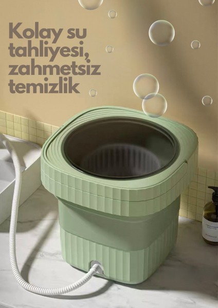 Katlanabilir Mini Çamaşır Makinesi 13 L Taşınabilir Çamaşır Makinesi ve Kurutma Özellikli – Yurtlar, Seyahatler, Küçük Evler, Havlular ve Iç Çamaşırları Için Yer Tasarruflu Çamaşır Yardımcısı fiyatları