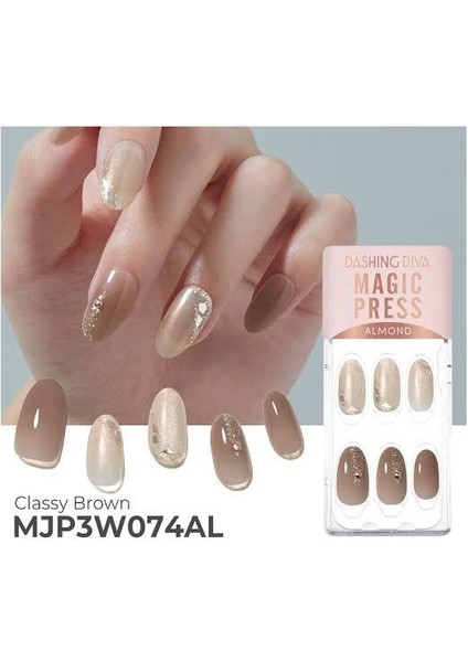 Dashing Diva Magic Press – Almond
