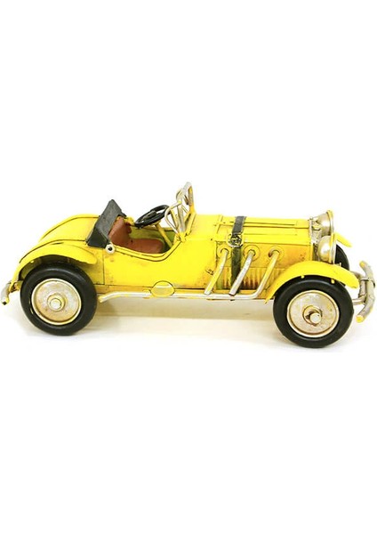 Dekoratif Metal Araba Sarı fiyatları