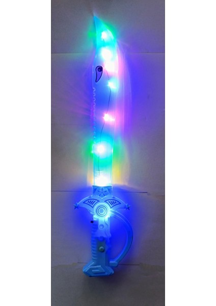 2 Adet Oyuncak Kılıç Işıklı Pilli Köpek Balığı Kılıç 38.5 Cm. Piller Hediye fiyatları
