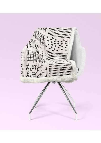 Desenli Sherpa Kalın Tv Battaniyesi fiyatları