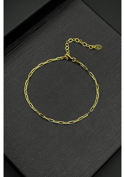 925 Ayar Gümüş Italyan Model Altın Renk Erkek Bileklik FRJ12395-3395-G fiyatları