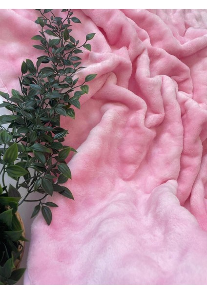 Peluş Bebek Battaniyesi Kabartmalı Kalın Kışlık Bebek Battaniyesi 100X120 cm fırsatları