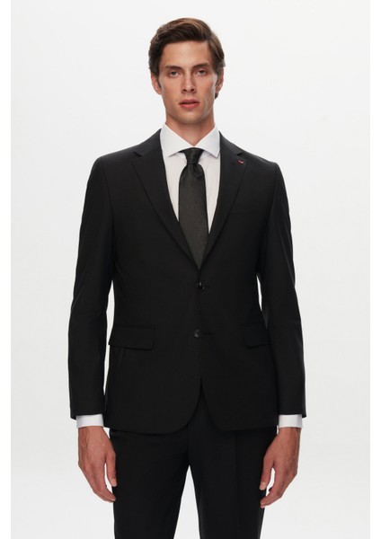 Ds Damat Slim Fit Siyah Düz Takim Elbise fiyatları