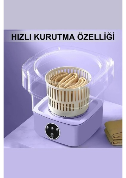 Katlanabilir Mini Çamaşır Makinesi 13 L Taşınabilir Çamaşır Makinesi ve Kurutma Özellikli – Yurtlar, Seyahatler, Küçük Evler, Havlular ve Iç Çamaşırları Için Yer Tasarruflu Çamaşır Yardımcısı fiyatları