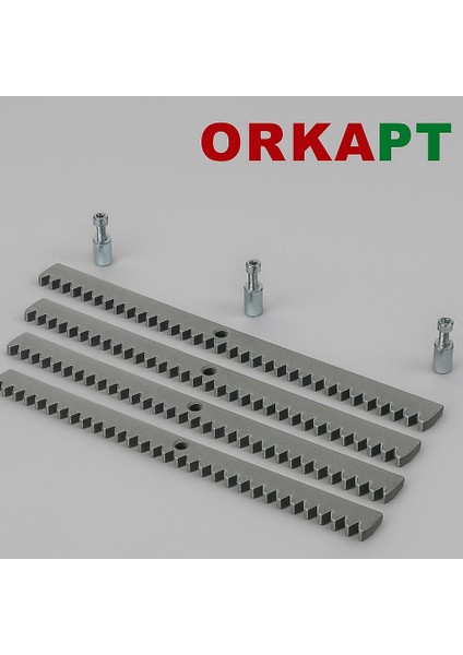 Orkapt Yana Kayar Kapı Motoru Kremayeri 1ADET 1 Metre