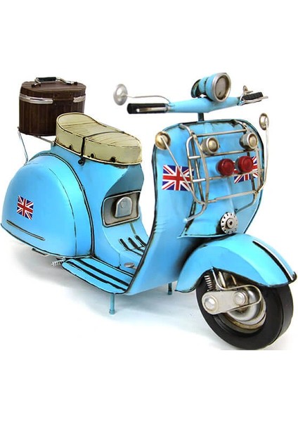Dekoratif Metal Scooter