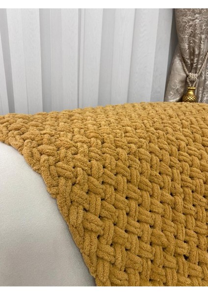 Alize Puffy El Örgü Bebek Battaniyesi modelleri