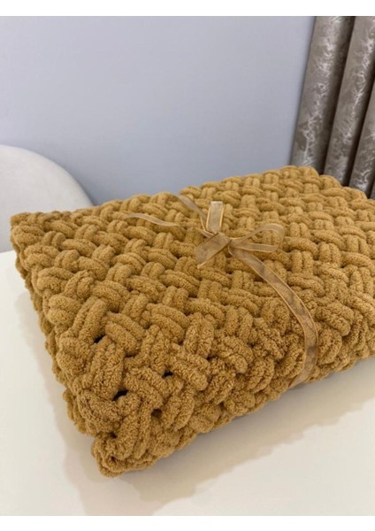 Alize Puffy El Örgü Bebek Battaniyesi fırsatları