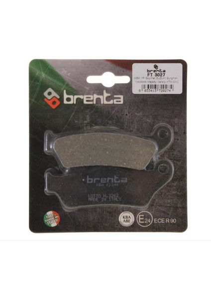 Ktm Exc 250 F Ön Fren Balatası Takım