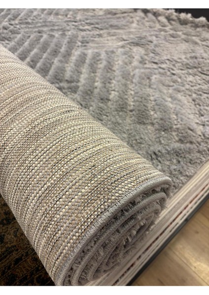 3D Mikrofiber Shaggy 200X290 Ebatlı Exclusive +Kalın ve Yumuşak+Gri Renk fiyatları