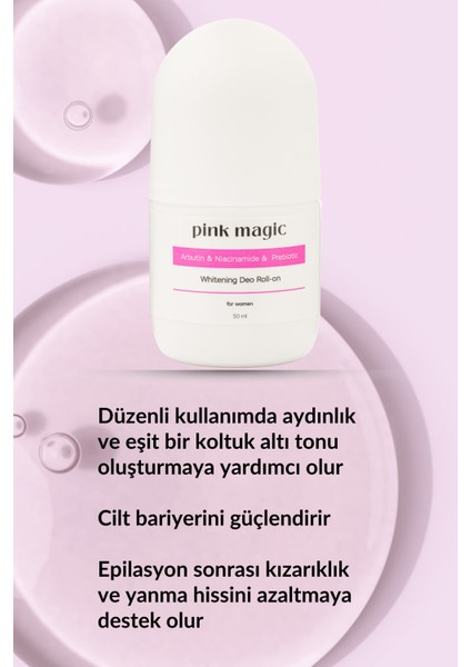 Ter Önleyici & Beyazlatıcı Kadın Deo Roll-On fırsatları